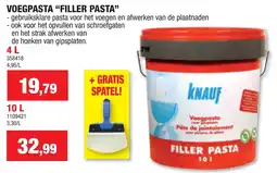 Hubo Voegpasta filler pasta aanbieding