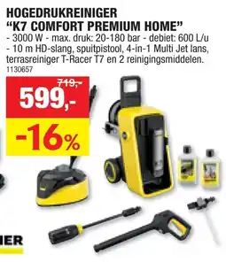 Hubo Hogedrukreiniger K7 Comfort Premium Home aanbieding