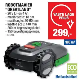 Hubo Robotmaaier greatland aanbieding