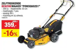Hubo zelftrekkende benzine maaier aanbieding
