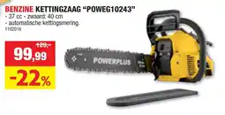 Hubo Benzine kettingzaag poweg10243 aanbieding