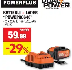 Hubo Batterij + lader aanbieding