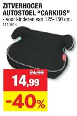 Hubo Zitverhooger autostoel carkids aanbieding