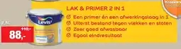 Hubo levi's Lak & Primer 2 in 1 aanbieding