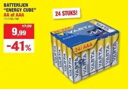 Hubo Batterijen Energy Cube aanbieding