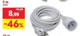 Hubo Verlengsnoer Wit aanbieding
