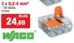 Hubo Wago klem aanbieding