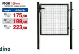 Hubo Poort aanbieding