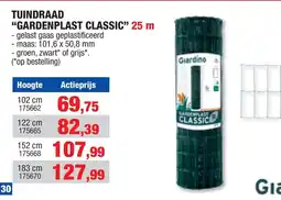 Hubo Tuindraad gardenplast classic aanbieding