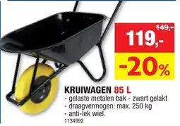 Hubo Kruiwagen aanbieding