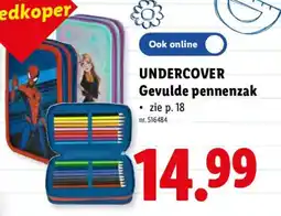 Lidl Undercover gevulde pennen zak aanbieding