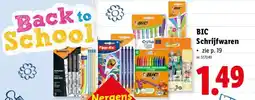 Lidl BIC Schrijfwaren aanbieding