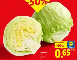 Lidl IJsbergsla aanbieding