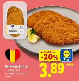 Lidl Kalkoenschnitzel aanbieding