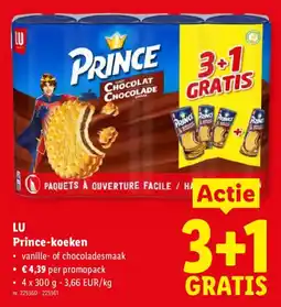 Lidl Prince-koeken aanbieding