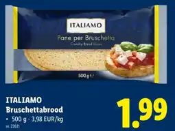 Lidl Italiamo bruschettabrood aanbieding