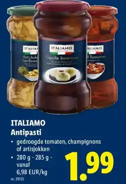 Lidl Itali amo antipasti aanbieding
