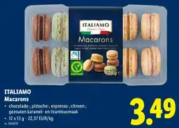 Lidl italiamo macarons aanbieding