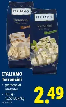 Lidl Italiamo torroncini aanbieding