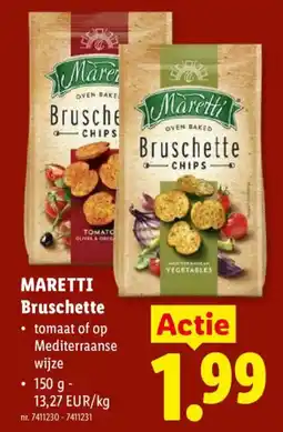 Lidl Maretti Bruschette aanbieding
