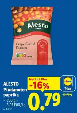 Lidl Alesto pindanoten aanbieding