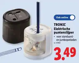 Lidl Elektrische puntenslijper aanbieding