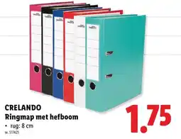 Lidl Ringmap met hefboom aanbieding