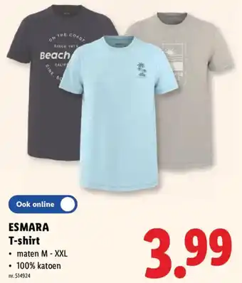Lidl Esmara T-shirt aanbieding