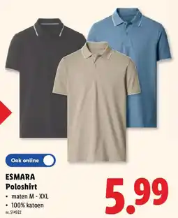 Lidl Esmara poloshirt aanbieding