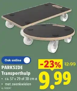 Lidl Parkside Transporthulp aanbieding