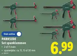 Lidl Set spanklemmen aanbieding