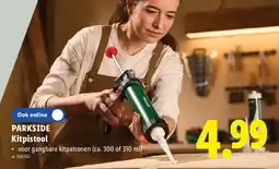 Lidl Parkside kitpistool aanbieding