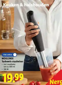 Lidl Moulinex turbomix staafmixer aanbieding