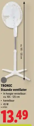 Lidl Staande ventilator aanbieding