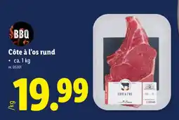 Lidl Côte à l'os rund aanbieding