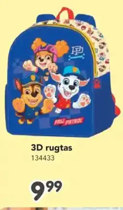 Happyland 3d rugtas aanbieding