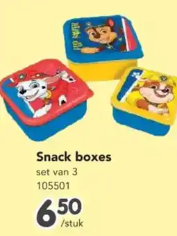 Happyland Snack boxes aanbieding