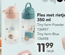 Happyland Fles met rietje aanbieding