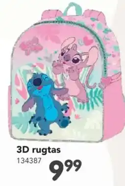 Happyland 3d rugtas aanbieding