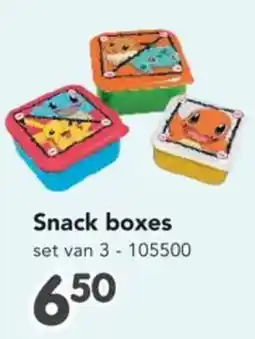 Happyland Snack boxes aanbieding