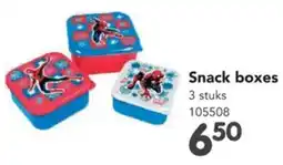 Happyland Snack boxes aanbieding