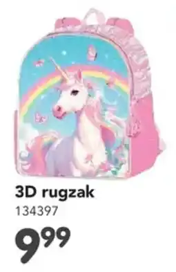 Happyland 3d rugzak aanbieding