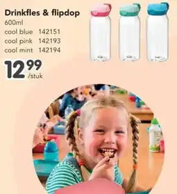 Happyland Drinkfles & flipdop aanbieding