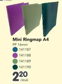Happyland Mini Ringmap A4 aanbieding