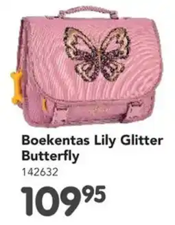 Happyland Boekentas lily glitter butterfly aanbieding