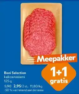 OKay Boni Selection kalkoensalami aanbieding