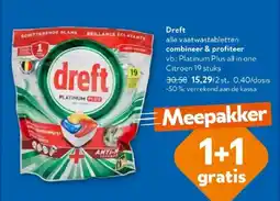 OKay Dreft alle vaatwastabletten aanbieding