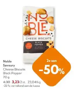 OKay Noble savoury cheese biscuits aanbieding