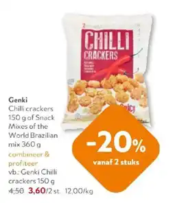 OKay Genki Chilli crackers aanbieding