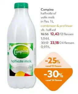 OKay Campina halfvolle melk aanbieding